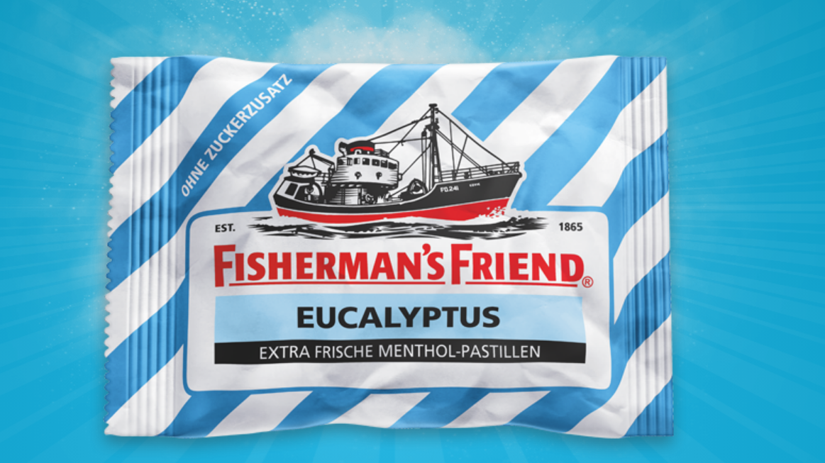 Fisherman's friend Eucalyptus-Menthol ohne Zucker (25g)