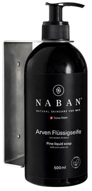 NABAN Arven Flüssigseife inkl. Wandhalterung (500ml)