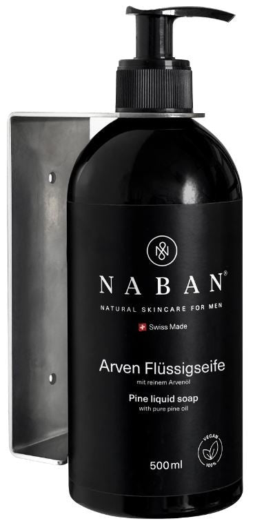 NABAN Arven Flüssigseife inkl. Wandhalterung (500ml)
