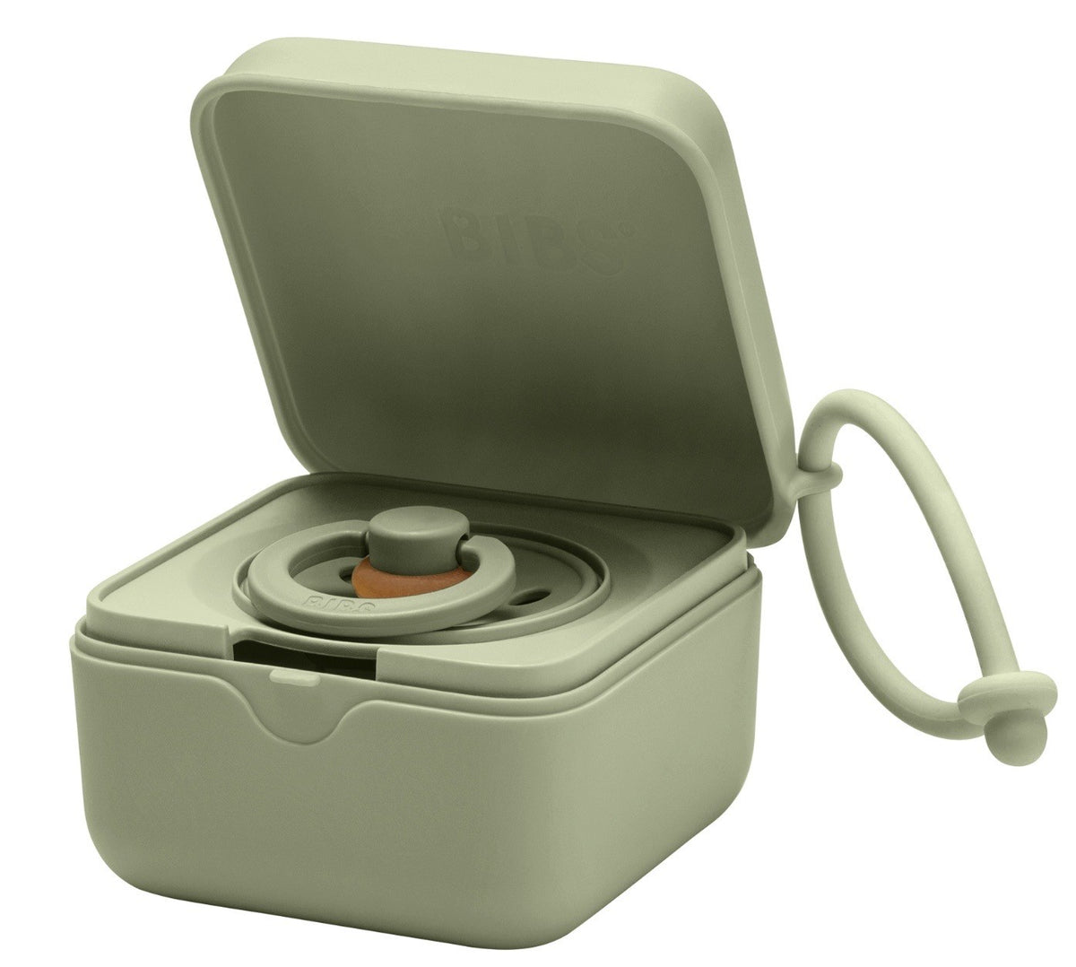 BIBS Schnuller Box Sage (1 Stk)