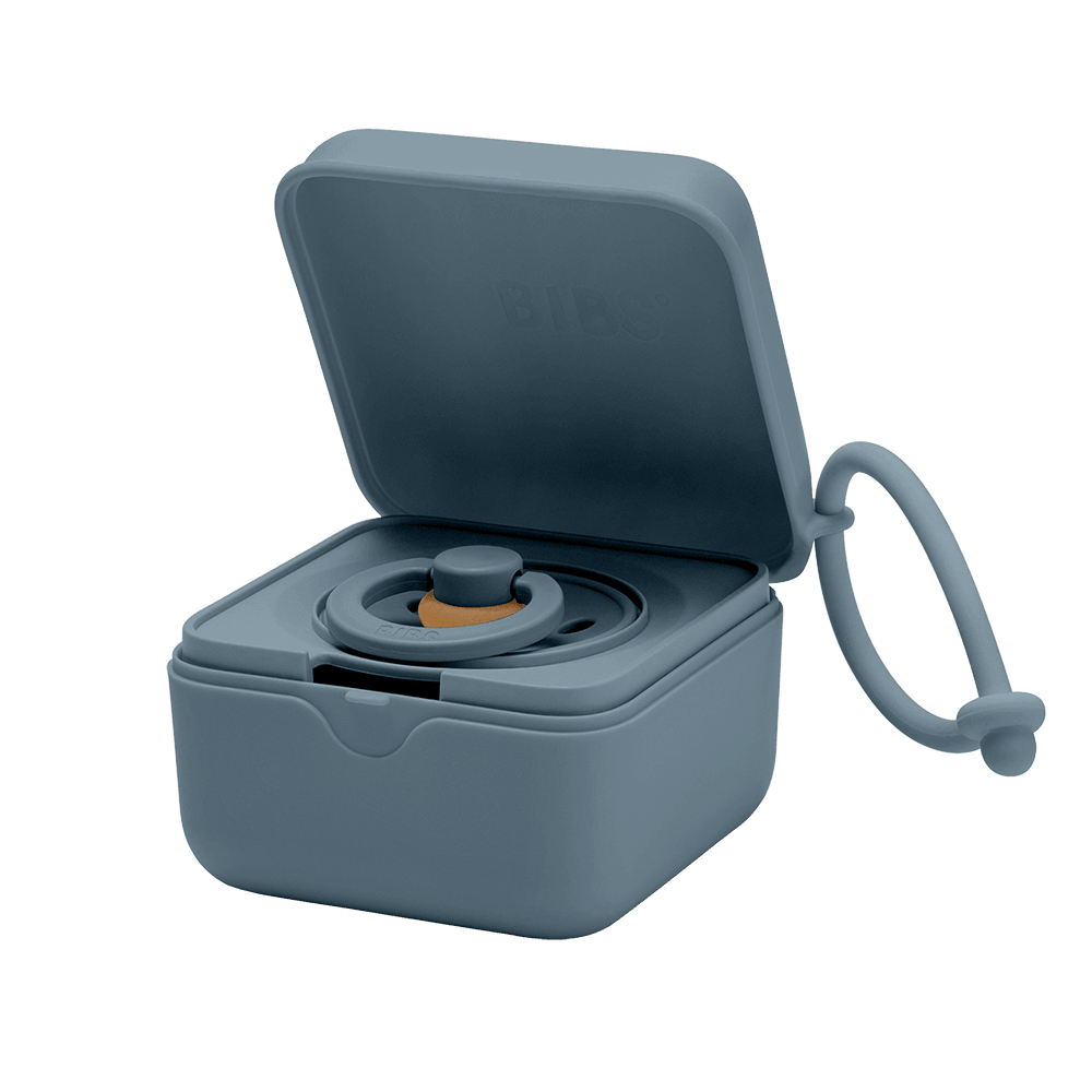 BIBS Schnuller Box Petrol (1 Stk)