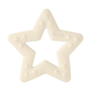 BIBS Baby Bitie Beissring Star Ivory (1 Stk)