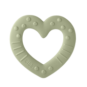BIBS Baby Bitie Beissring Heart Sage (1 Stk)