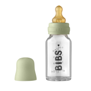 BIBS Anti Kolik Glasflasche Latex 110ml Sage (1 Stk)