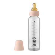 BIBS Anti Kolik Glasflasche Latex 225ml Blush (1 Stk)