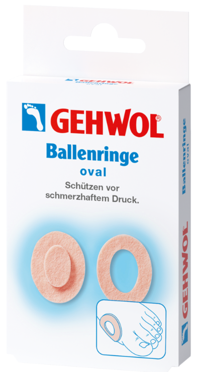 GEHWOL Ballenringe oval (6 Stk)