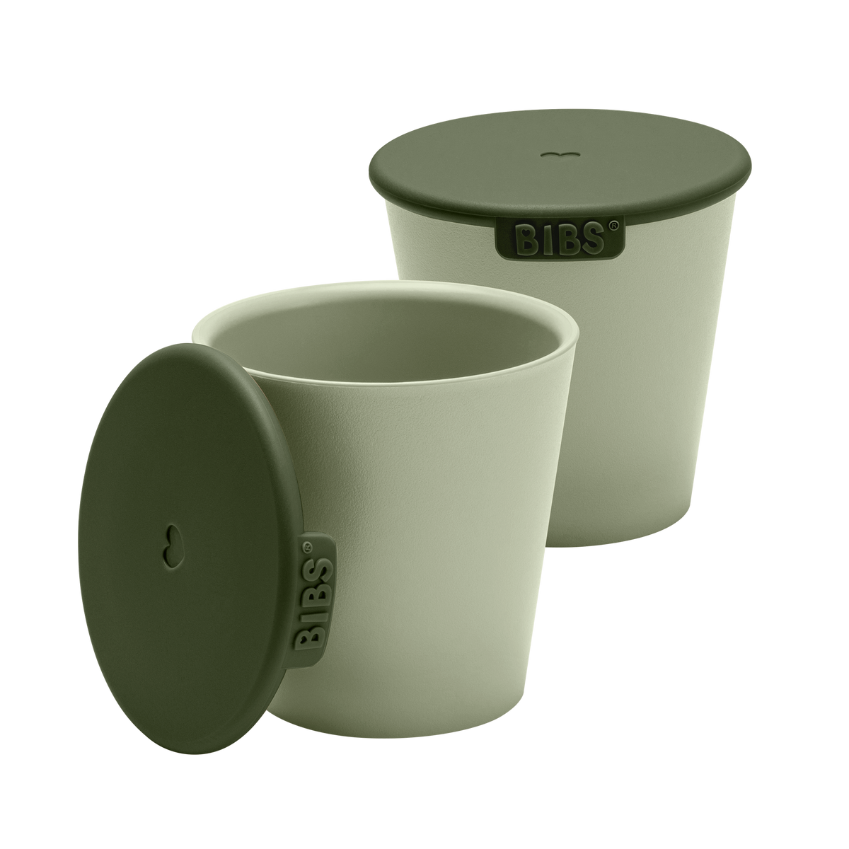 BIBS Becher Set Sage (2 Stk)
