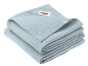 BIBS Muslin Cloth, 70x70 cm, Baby Blue (2 Stk)