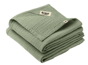 BIBS Muslin Cloth, 70x70 cm, Sage (2 Stk)