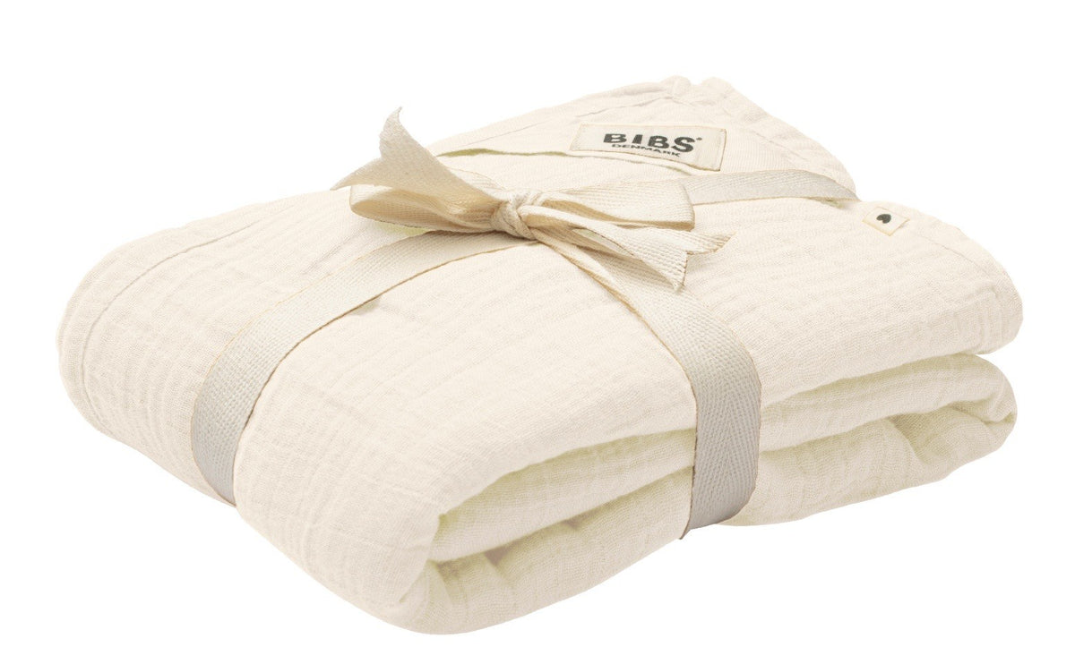 BIBS Muslin Swaddle, 120x120cm, Ivory (1 Stk)