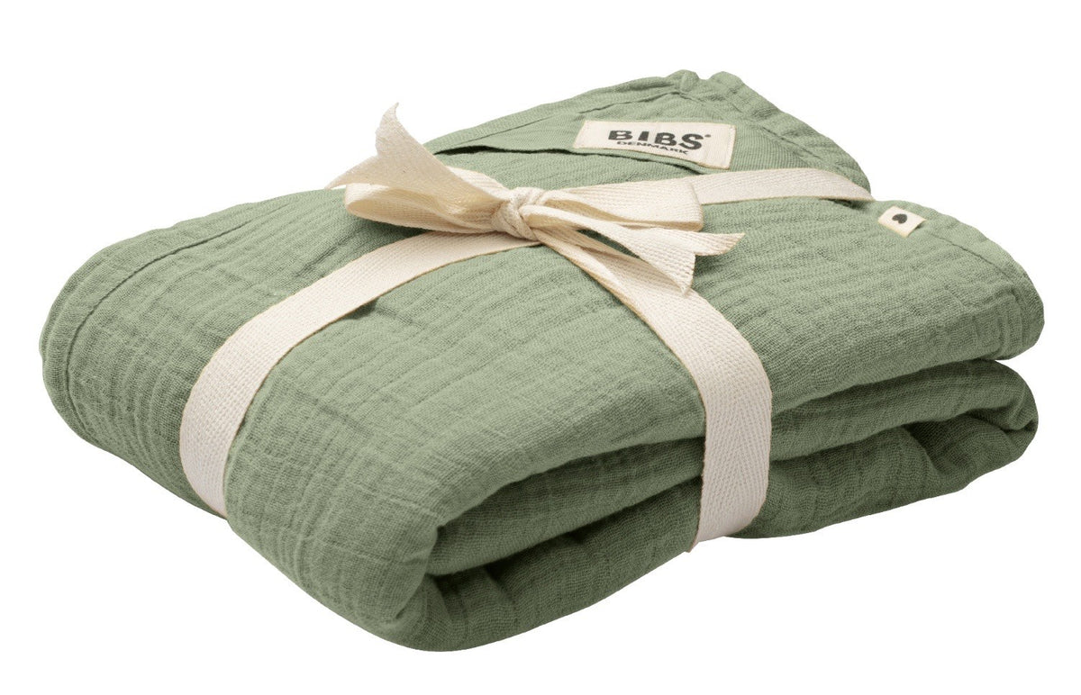BIBS Muslin Swaddle, 120x120cm, Sage (1 Stk)