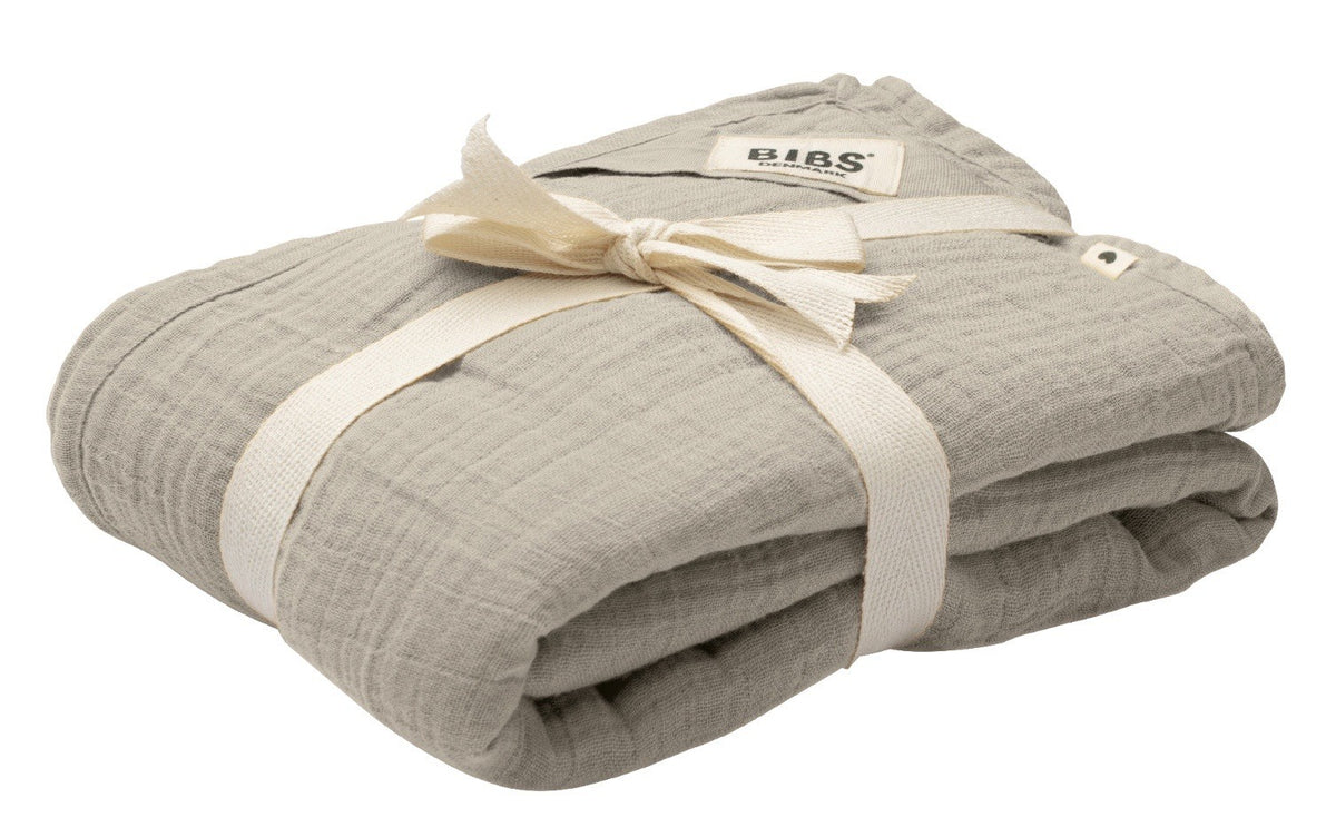 BIBS Muslin Swaddle, 120x120cm, Sand (1 Stk)
