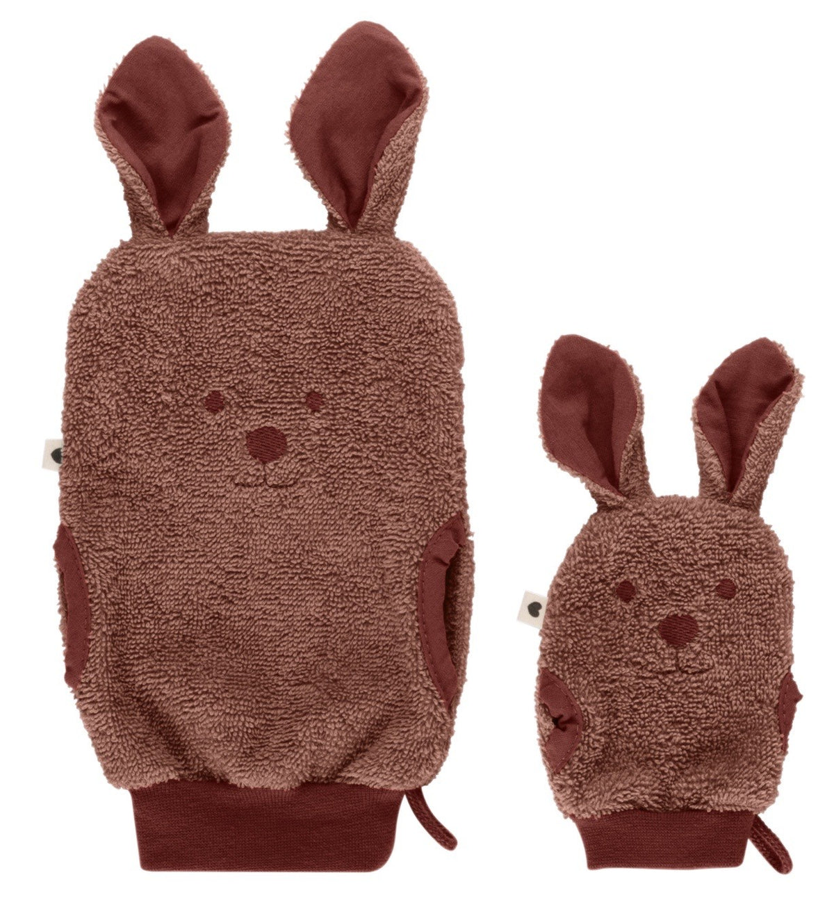 BIBS Kangaroo Waschhandschuh Woodchuck (2 Stk)