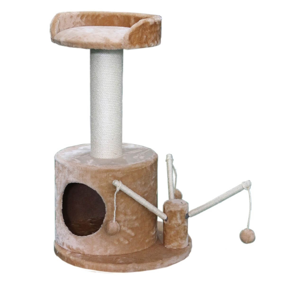 Petrebels Kratzbaum CN Tower beige, 50x50x82cm (1 Stk)