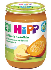 Hipp Bio Kürbis mit Kartoffeln (190g)