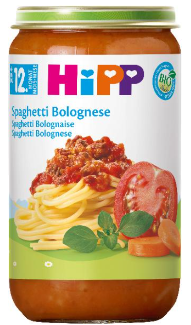 Hipp Bio Spaghetti Bolognese (250g)