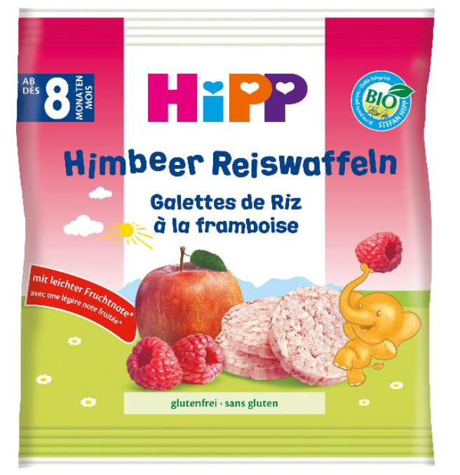 Hipp Himbeer Reiswaffeln (30g)
