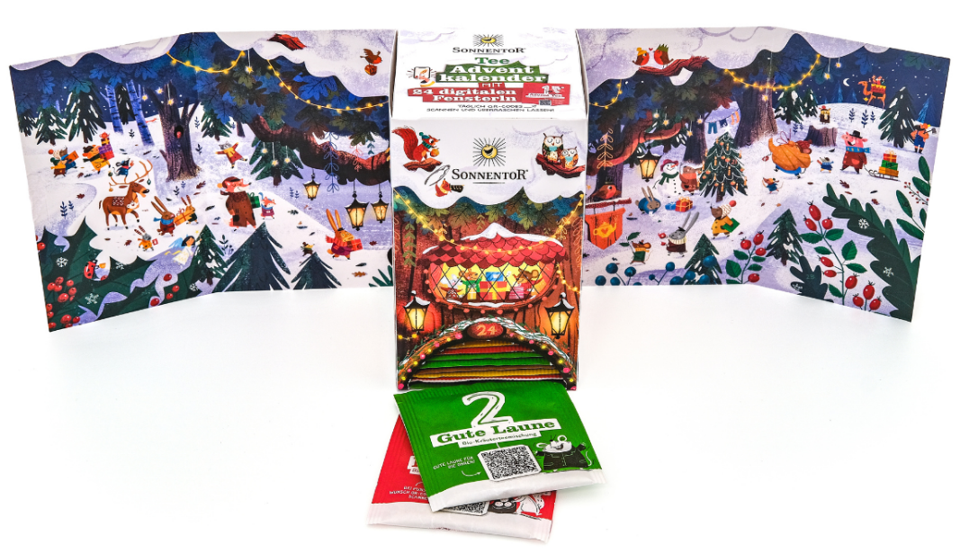 Sonnentor Adventkalender Tee (24 Beutel)