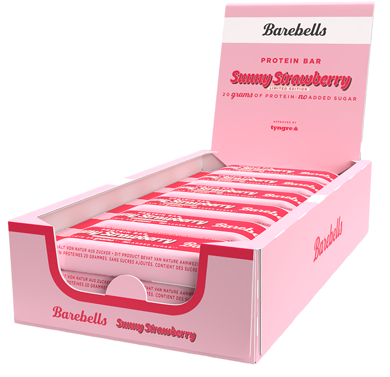 Barebells Sunny Strawberry Protein Riegel (12x55g)