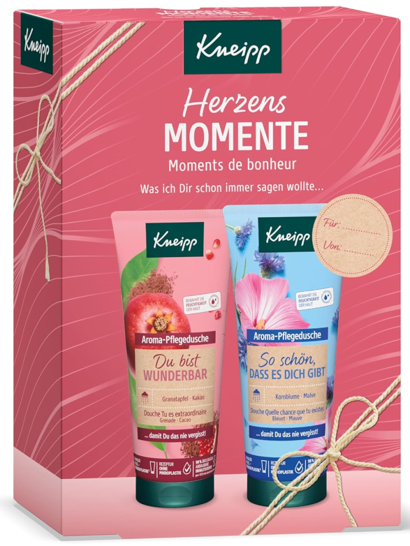 Kneipp Geschenkset Herzensmomente, Pflegedusche (2-teilig)