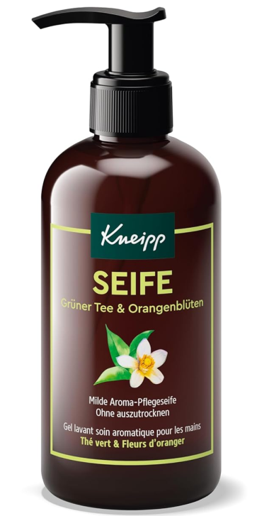 Kneipp Milde Aroma-Pflegeseife Grüner Tee & Orangenblüten (250ml)