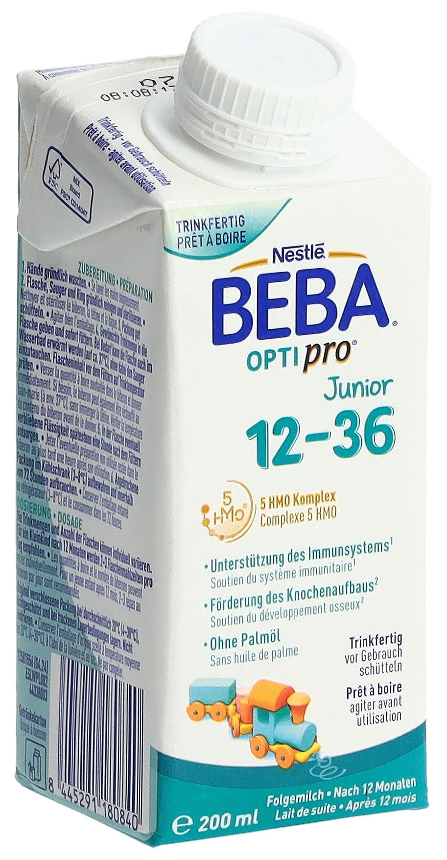 Nestlé Beba Optipro Junior Babymilch, 12-36 Monate (200ml)