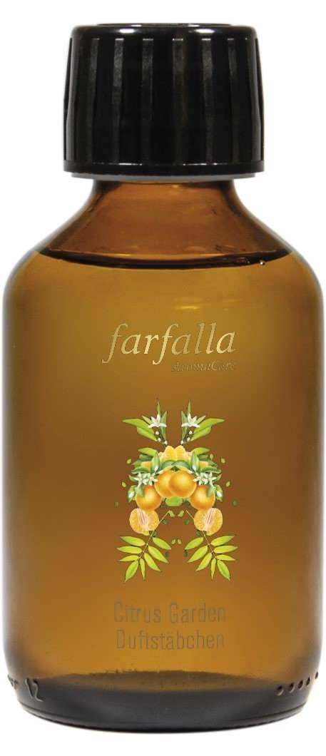 Farfalla Duftstäbchen Citrus Garden Aroma Ambiance Nachfüllung (150ml)