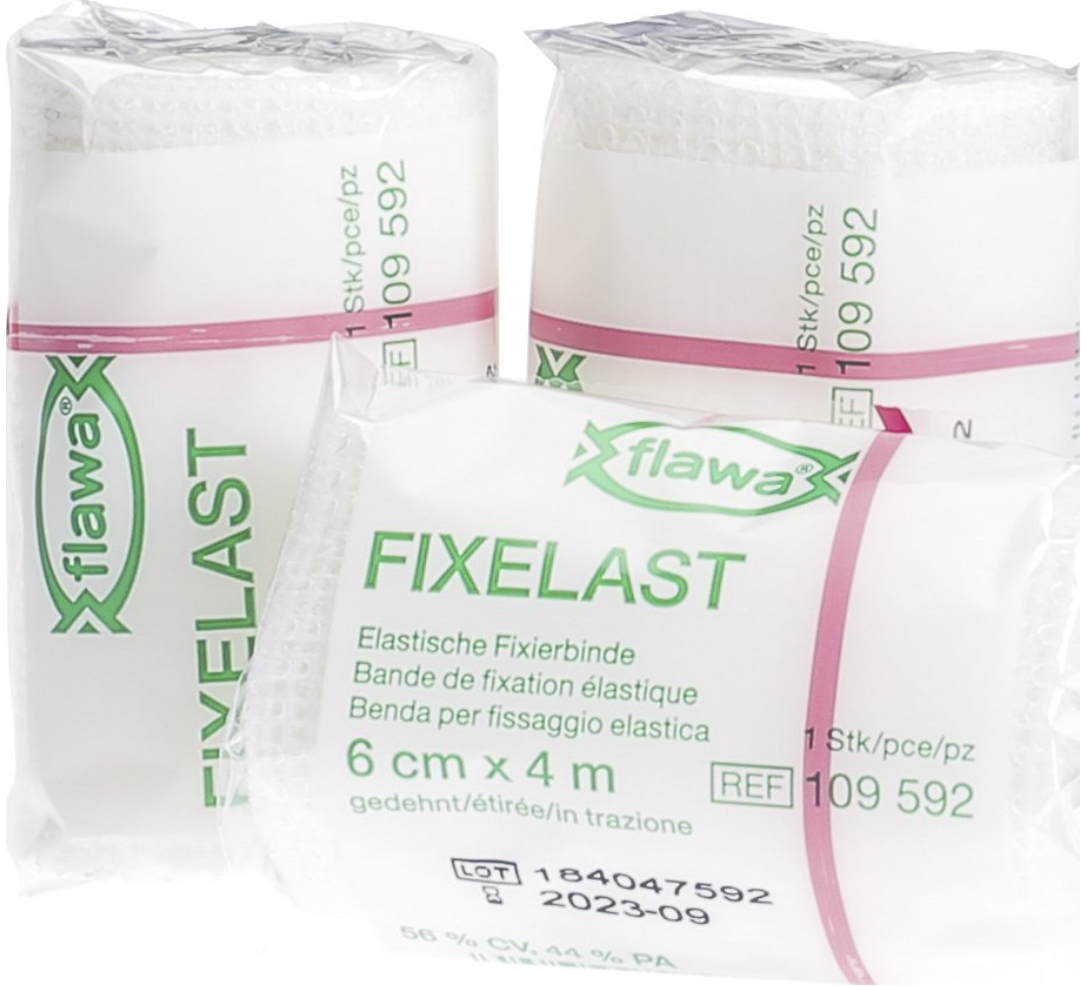 FLAWA Fixierbinde Cellux 6cmx4m (20 Stk)