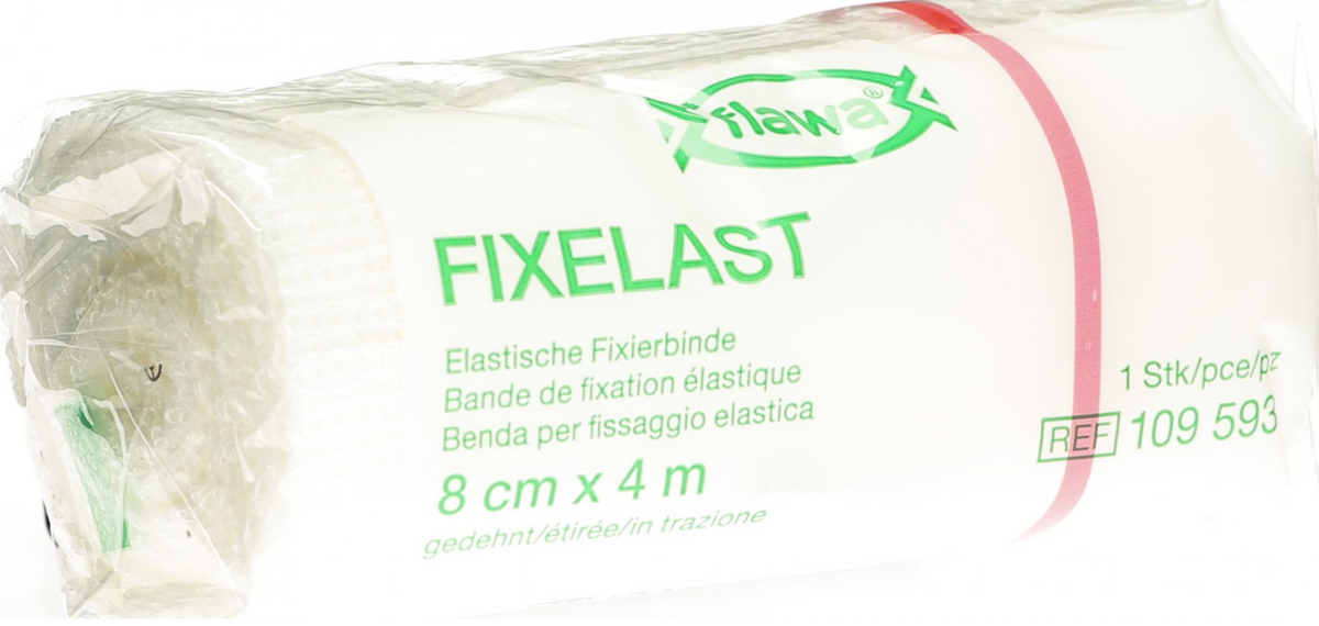 FLAWA Fixelast Fixierbinde 8cmx4m (20 Stk)