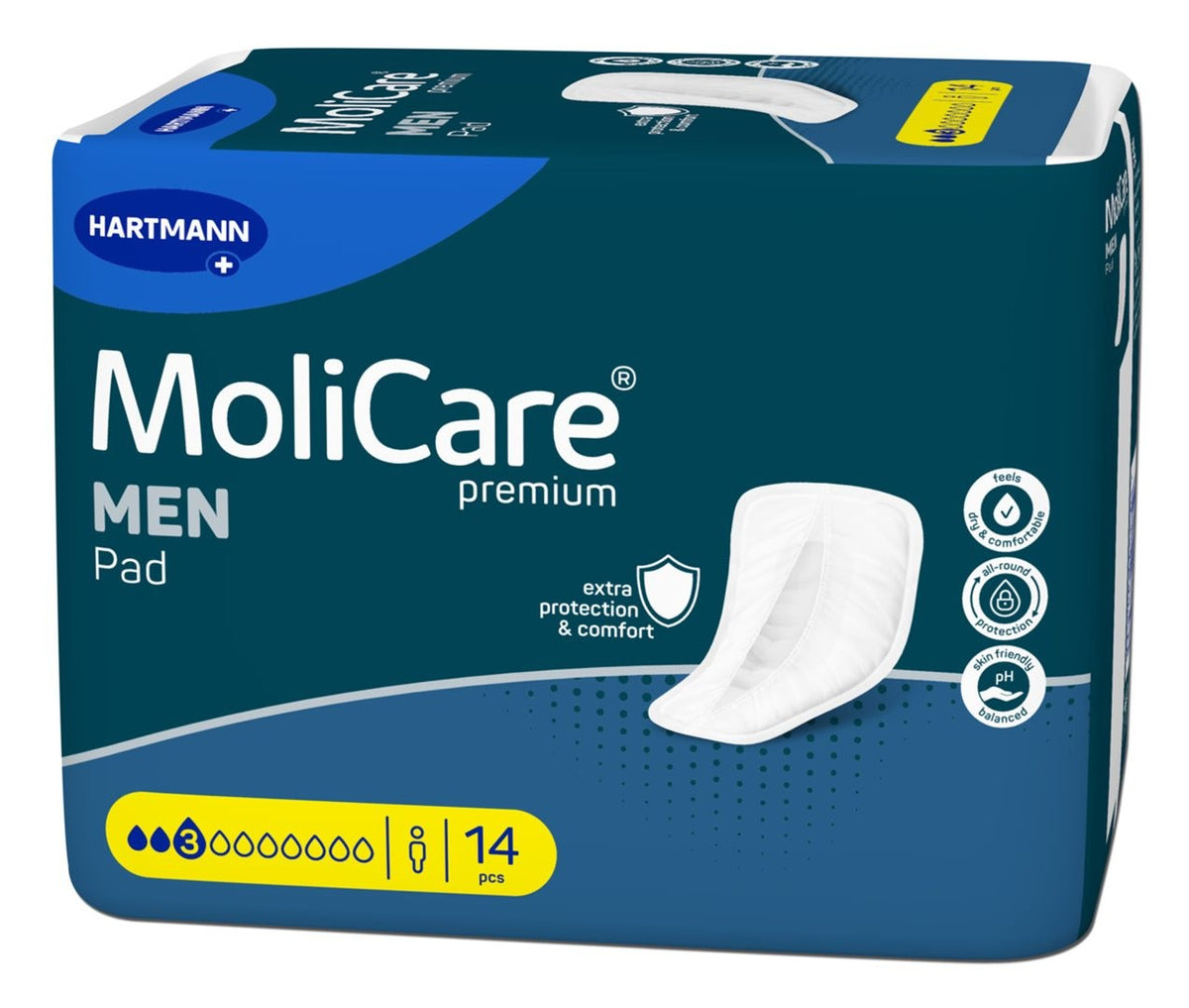 MoliCare Premium MEN PAD 3 Tropfen (14 Stk)