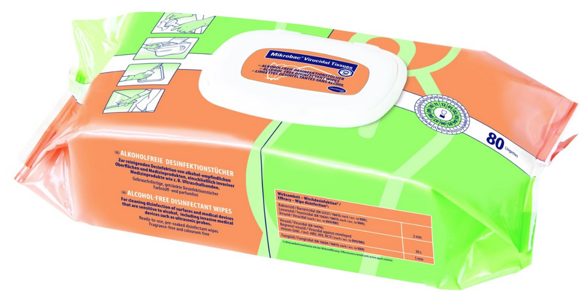 Mikrobac Virucidal Tissues (80 Stk)