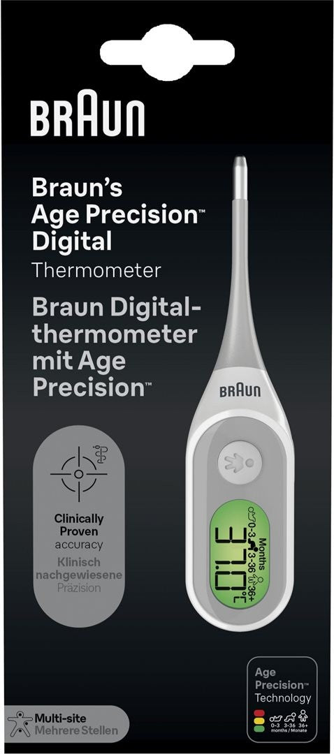 BRAUN AGE PRECISION digital Thermometer PRT 2000 (1 Stk)