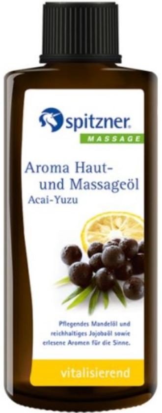 Spitzner Aroma Haut- und Massageöl Acai-Yuzu (190ml)