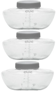 Elvie Flaschen und Deckel, 150ml (3 Stk)