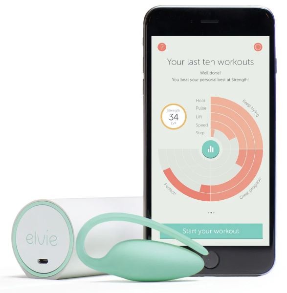 Elvie Beckenbodentrainer mit Tracker (1 Stk)
