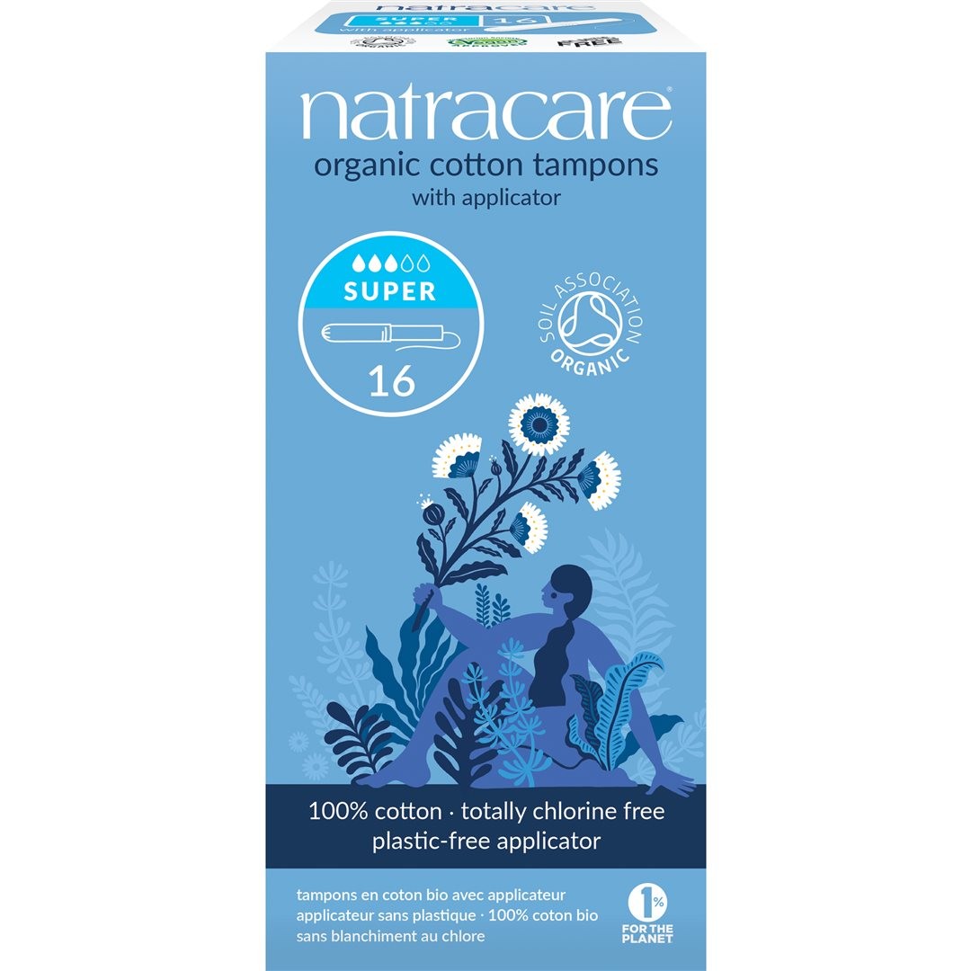 Natracare Bio-Tampons mit Applikator (16 Stk)