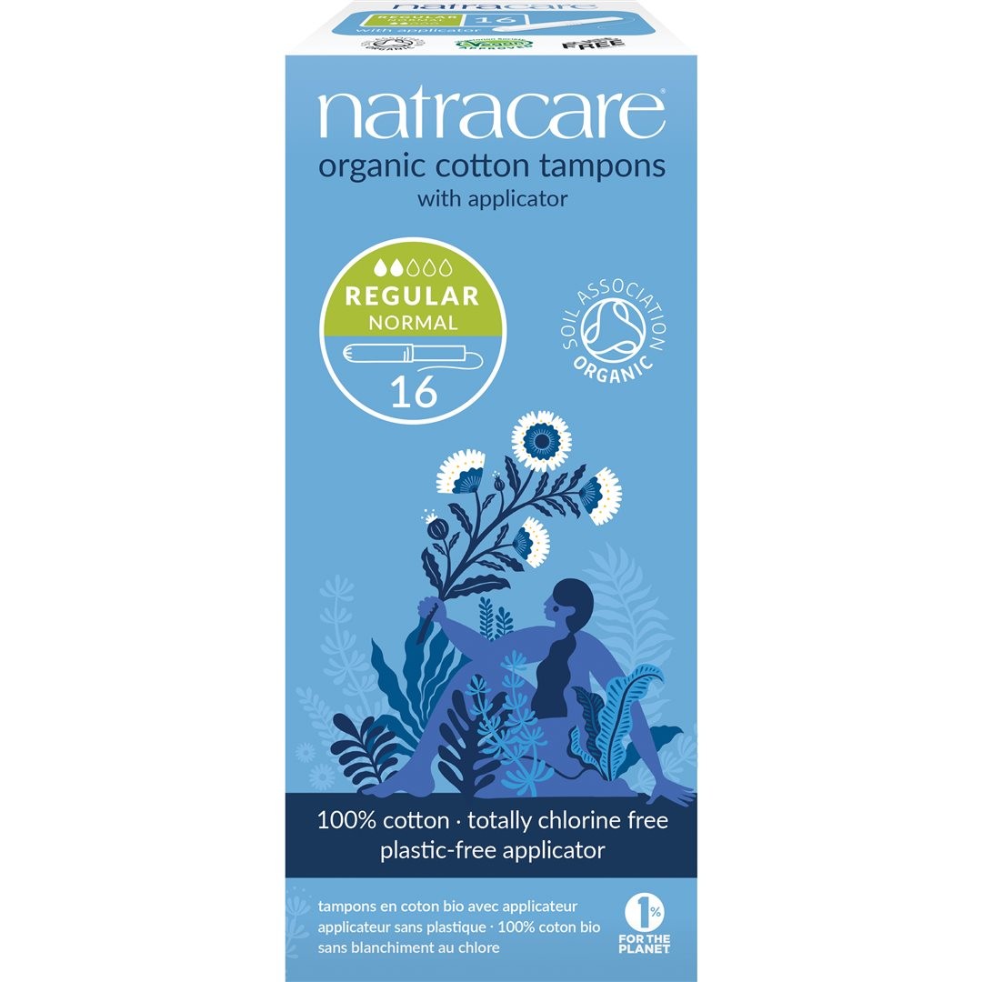 Natracare Bio-Tampons normal mit Applikator (16 Stk)