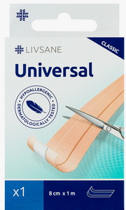 Livsane Classic Universal Pflaster (8cmx1m)