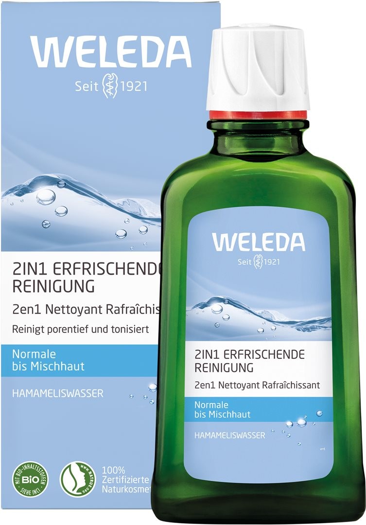 Weleda 2in1 Erfrischende Reinigung (100ml)