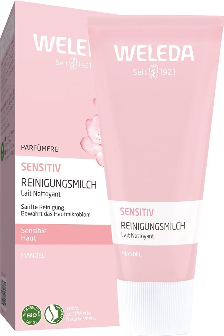Weleda Sensitiv Reinigungsmilch Mandel (75ml)