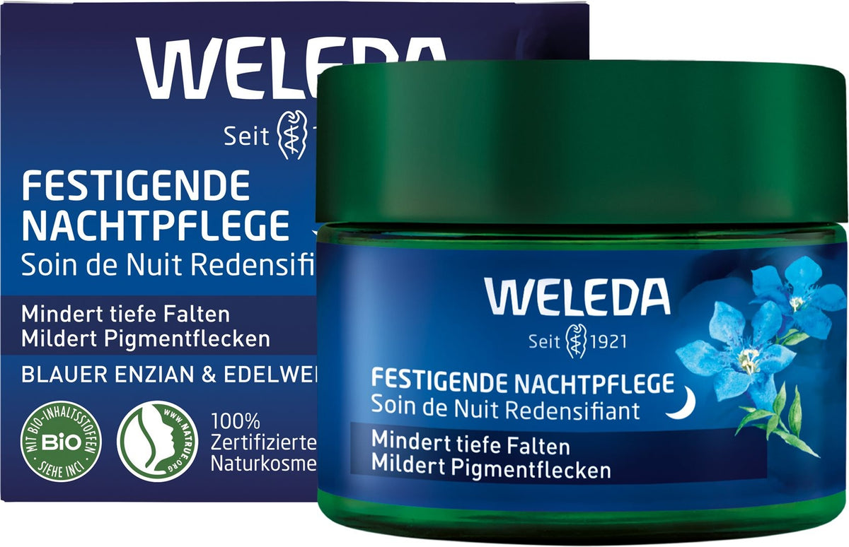 Weleda Festigende Nachtpflege Blauer Enzian & Edelweiss (40ml)