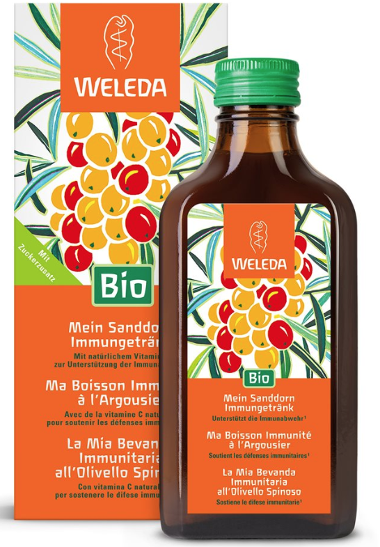 Weleda Mein Sanddorn-Immungetränk Trio (200ml)