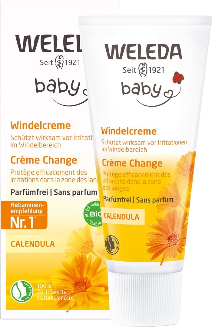 Weleda Calendula Wundschutzcreme parfümfrei (75ml)