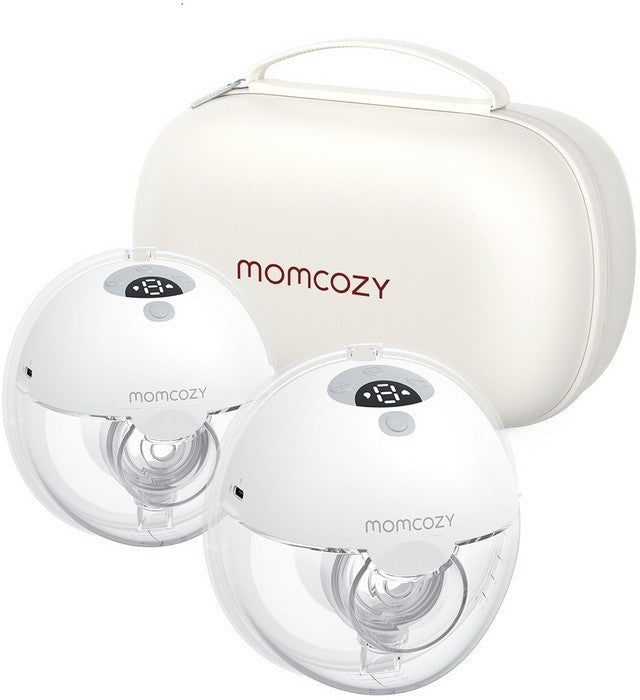 Momcozy M5 Milchpumpe Double, grau (2 Stk)