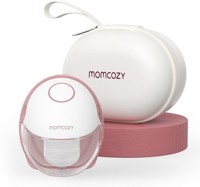 Momcozy M6 Mobile Milchpumpe Single, maroon (1 Stk)