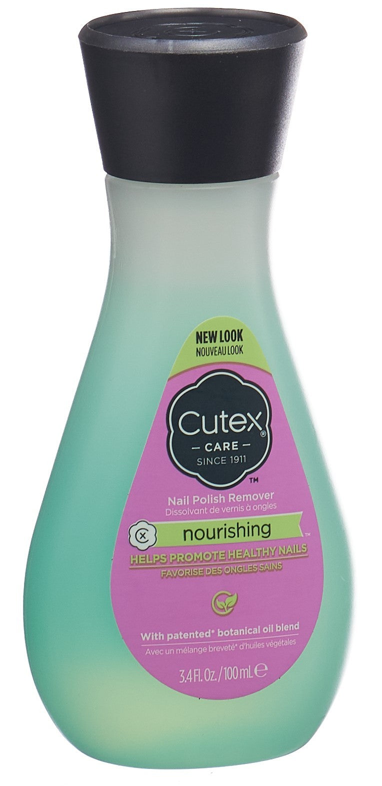 Cutex Nourishing Nagellackentferner lila (100ml)