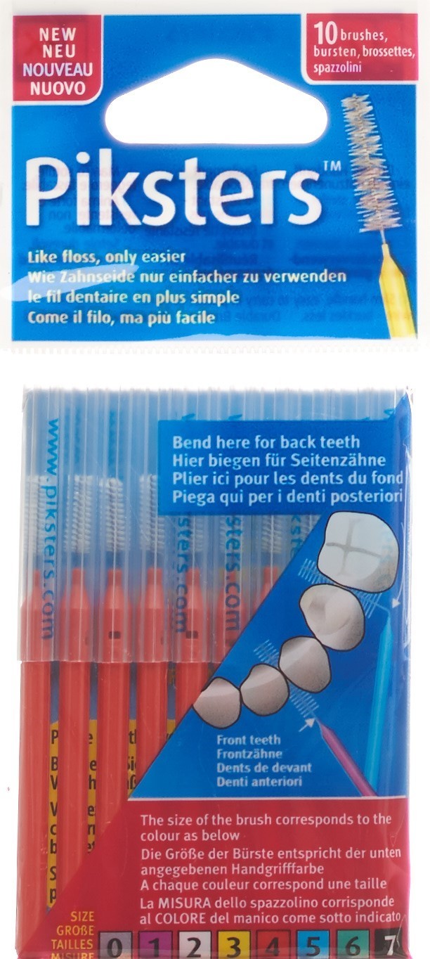 Piksters Interdentalbürsten, Grösse 4 (10 Stk)