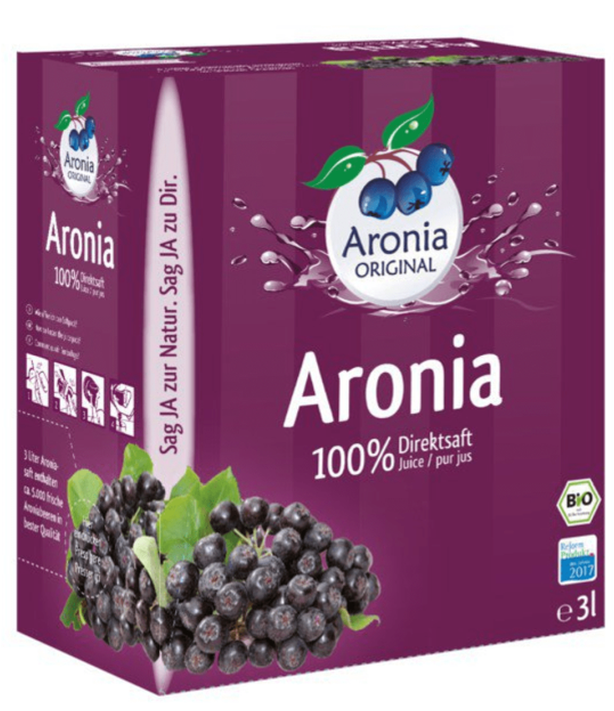 Aronia ORIGINAL Bio Aroniasaft (3l)
