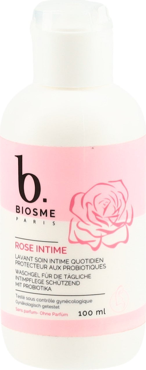 Biosme Waschgel Intimpflege Rose probiotika (100ml)