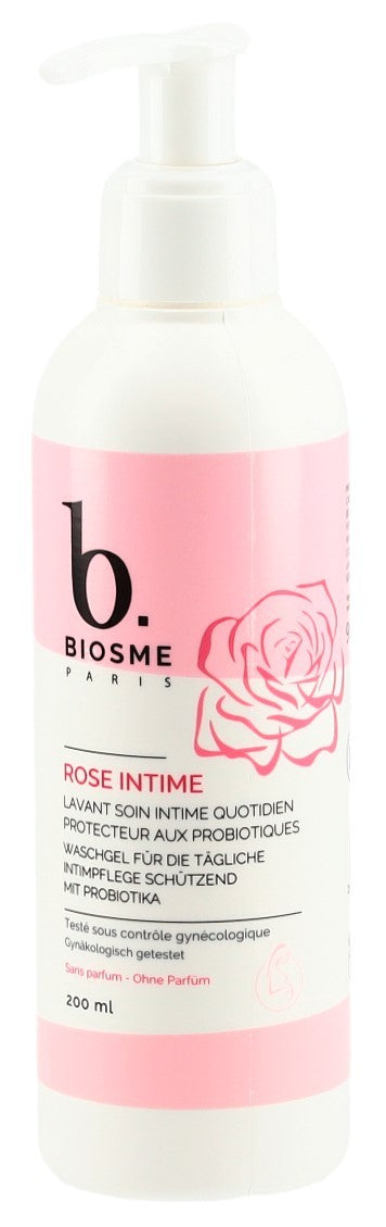 Biosme Waschgel Intimpflege Rose Probiotika (200ml)